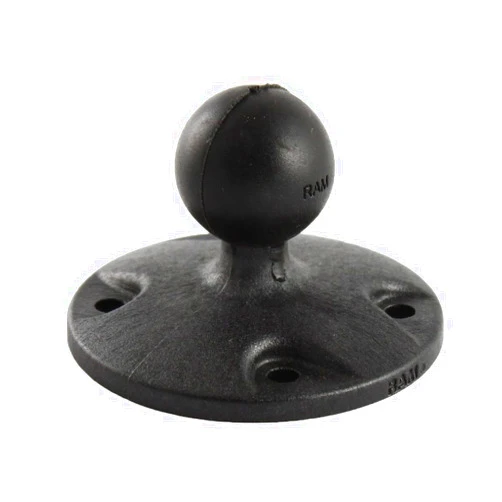 RAM Mounts Composite Round Plate with Ball RAP-B-202U with B Size 1