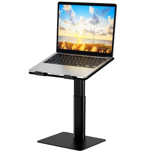 BESIGN LSX6 Computer Holder Stand, Ergonomic Adjustable Notebook Riser for Standing Work, Compatible with Air, Pro, Dell, HP, Lenovo More 10-14