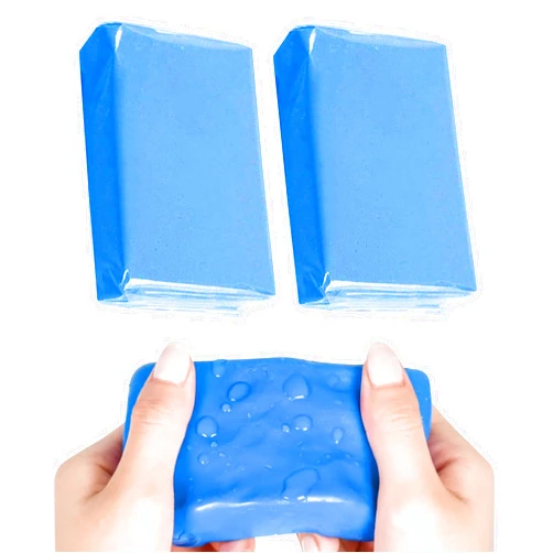 RACOONA 2PCS Clay Bar,Car Detailing Clay Bar,Clay Bar Kit for Car Detailing,Car Accessories Car Clay Bar,Auto Cleaning Clay Bars Auto Detailing,Auto Detailing Magic Clay Bar for Car Washing Cleaner