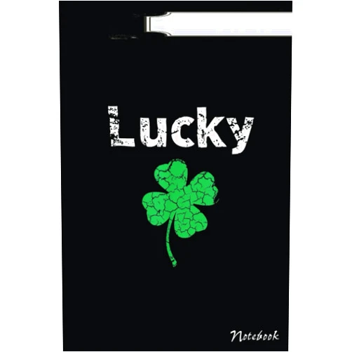 By BALDHER CARDY DALGE (Author) Lucky Distressed Shamrock Four Leaf Clover St. Patrick's Day Notebook: College Rule Irish Gnome Saint Patrick's Day Good Luck Shamrock Notebook Journal