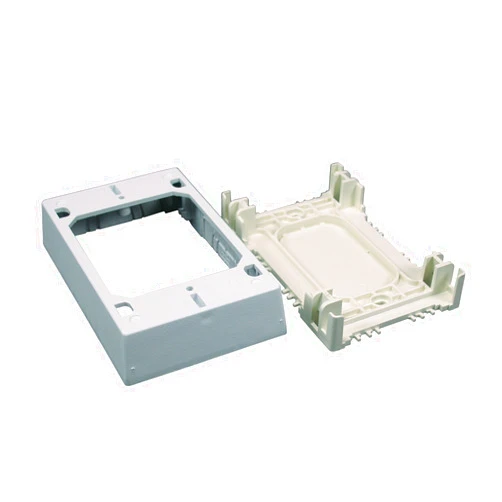Wiremold Legrand Wiremold NMW35 Nonmetallic Plastic Raceway for Extending Power, 1 Gang Extra Deep Outlet Box, 1 3/4