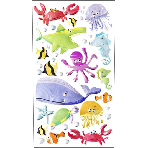 Sticko Sticker Themed-Under The Sea 52-40079, Other