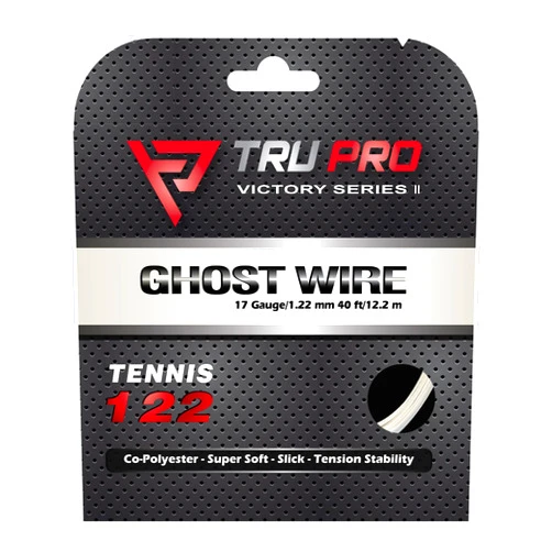 Tier One Sports TRU PRO Ghost Wire - Tennis String (Poly): Super Soft and Arm Friendly