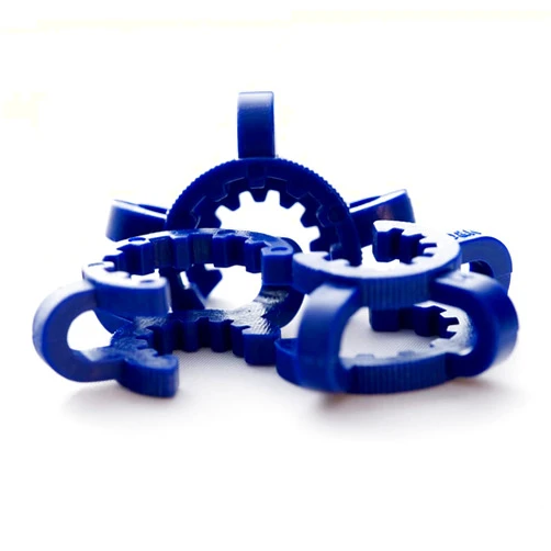 Summit Research Keck Clips 14/20. Lab Clamp 20pcs. Fits Standard 14mm Junction. Blue POM