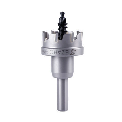 EZARC Carbide Hole Saw Heavy Duty, Hole Cutter for Stainless Steel, Sheet Metal 1-3/8'' 35mm