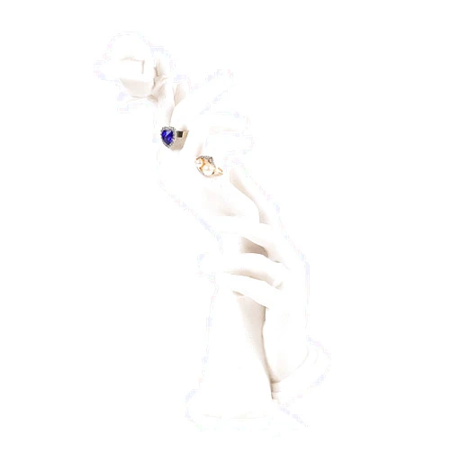 XIANGGUI 1983 Jewelry Towers Resin Hand Form Ring Hand Chain Display Stand Holder Female Mannequin Hand Jewelry Display Holder Bracelet Necklace Ring Stand Organizer Jewelry Boxes (Color : White)