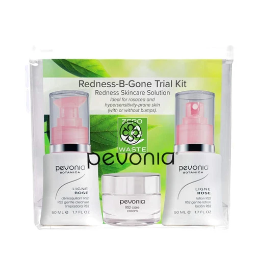 Pevonia Rosacea Skincare Solution Kit, (Pack of 1)