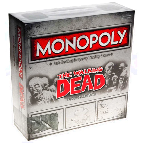 USAOPOLY Monopoly: The Walking Dead (Survival Edition)