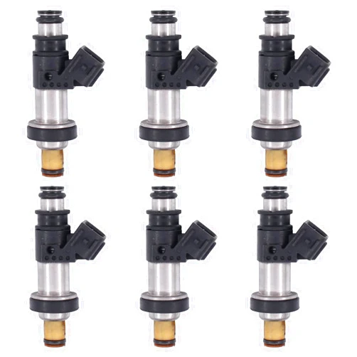 NewYall Pack of 6 3.2L 3.5L V6 Fuel Injector for Honda Odyssey 3.5L 2002-2004, Pilot 3.5L 2003-2004, Acura MDX 3.5L 2001-2002, TL 3.2L 2000-2003, CL 3.2L 2001-2003