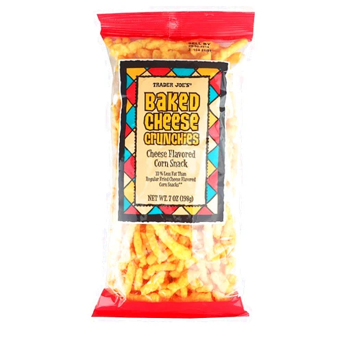 TJ's Trader Joe's Baked Cheese Crunchies, 4 Pack