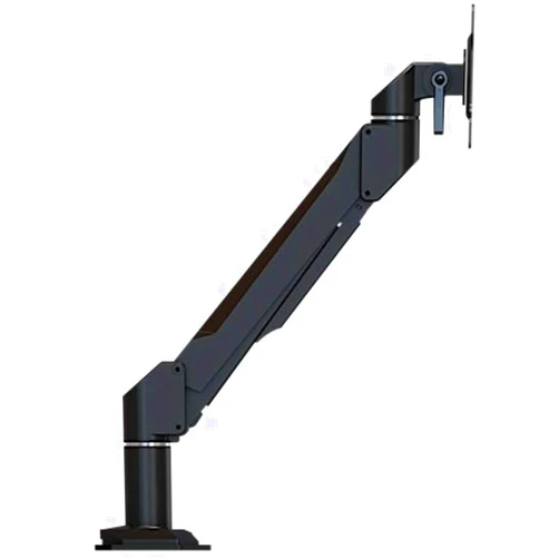 Crimson AV DSA11K Single Link Desktop Arm Specially Kitted for MW, Black; Loaded Full Motion Arm Kit for Monitors Up to 30lb; Includes Wall, Desk Clamp, Desk Bolt on and Pipe Attachments