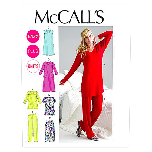 McCall's Patterns M6474 Misses'/Women's Top, Tunic, Gowns and Pants, Size B5 (8-10-12-14-16)