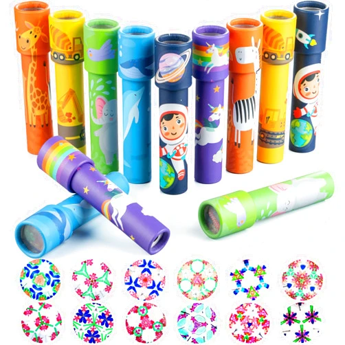 IKeelo 12PCS Classic Kaleidoscope - Return Gifts for Kids Birthday, Retro Educational Kaleidoscopes Toy, Party Favor, Gift Bag Filler, School Carnival Prize and Stocking Fillers