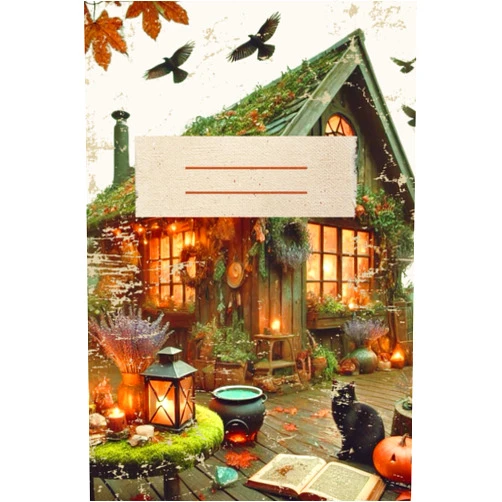 Brat Voices Witchcore & Cottagecore Journal: An Enchanting Halloween Notebook for Spells, Art, and Cozy Witchy Vibes