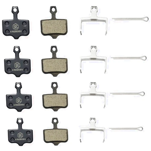 KREMORV Brake Pads for Avid Elixir 4 Pair of Bike Disc Brake Pads for Avid Elixir 1 3 5 7 9 R ER CR Mag VIA GT for Sram Level XX,X0,XXWC DB1 DB3 DB5