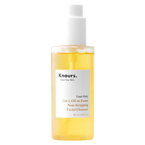 Generic Knours. 2-in-1 Oil-to-Foam Non-Stripping Facial Cleanser, Honey & Plant Based Oils Makeup Remover Non Drying Clean K-Beauty (145ml 4.97 fl. oz.)