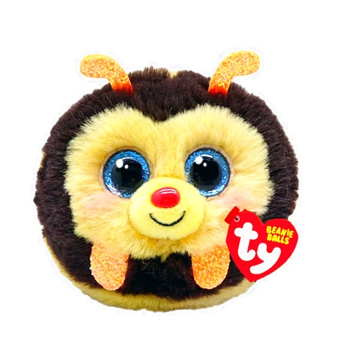 Ty Puffies (Beanie Balls) Plush - Zinger The Bumble Bee (3 Inch)