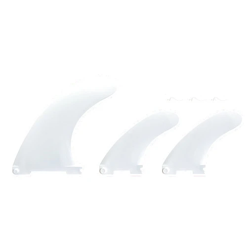 RANGALii 3 White Detachable Replacement Paddleboard Fins Inflatable SUP Stand Up Paddle Board Accessory Quick-Lock fins Center Fin Side Fins