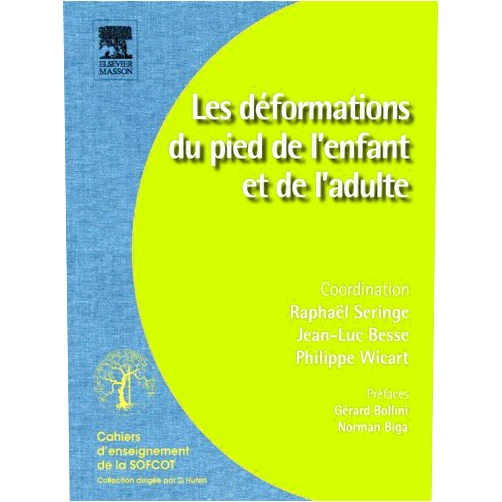 French Edition by Raphaël Seringe (Author), Jean-Luc Besse (Author), Philippe Wicart (Author), SOFCOT (Author), APCORT (Author), Marie-France MINUIT (Editor), Alina Badina (Contributor), Philippe Denormandie (Contributor), Éric Desailly (Contributor), Stephane Descamps (Contributor), Bruno Ferré (Contributor), Thierry Judet (Contributor), Néjib Khouri (Contributor), Thibaut Leemrijse (Contributor), Philippe Loriaut (Contributor), Michel Maestro (Contributor), Eric Mascard (Contributor), Patrick Barbet (Contributor), Carlos Maynou (Contributor), Zagorka Pejin-Arroyo (Contributor), Frédéric Pfliger (Contributor), Alain Tanguy (Contributor), Camille Thévenin-Lemoine (Contributor), Vicken Topouchian (Contributor), Eric Toullec (Contributor), Yves Tourné (Contributor), Frédéric Beck (Contributor), Norman Biga (Contributor), Gérard Bollini (Contributor), François Bonnel (Contributor), Jean-Alain Colombier (Contributor), Elvira Conti (Contributor), Georges Curvale (Contributor) & 28 more Format: Kindle Edition Les déformations du pied de l’enfant et de l’adulte (Cahiers d'enseignement de la SOFCOT) (French Edition)