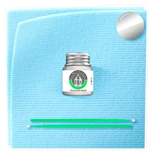 ERA Paints K12 - Radiant Silver Metallic for NISSAN Exact Match Automotive Touch Up Paint Jar - Basic Kit