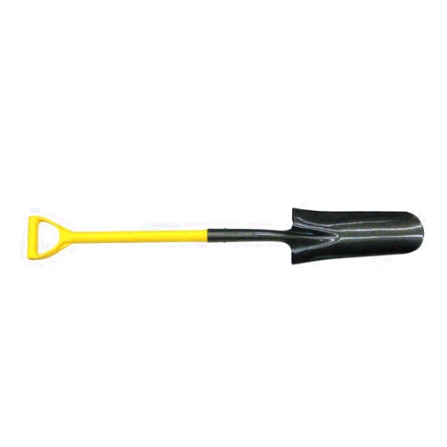 Westward Drain Spade, 27 In. Handle, 6 In. Blade