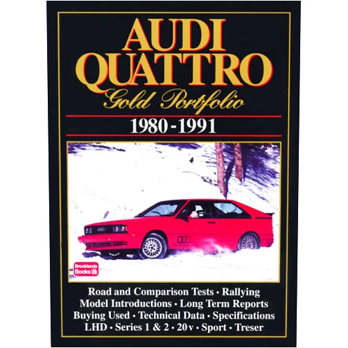 R.M. Clarke Audi Quattro, 1980-91 Gold Portfolio