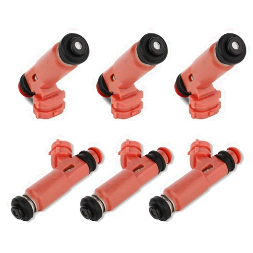 LSAILON Engine Fuel Injectors LSAILON 6 Pieces Fuel Injector fit for 02-03 for Lexus for ES300/ for Toyota for Camry, 04-06 for Lexus for ES330, 05-07 for Toyota for Highlander,12 Holes