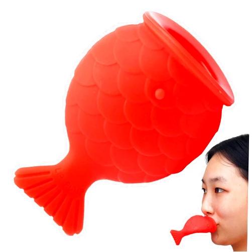 passi Lip Plumper Device | Fish Shape Lips Enhancer, Fish Lip Mouth Beauty Enhancer Device Fish Shape - Fuller Thicker Mouth Fastly Lip Pumps, Silicone Filler Plumper For Sexy Mouth, Natural Pout
