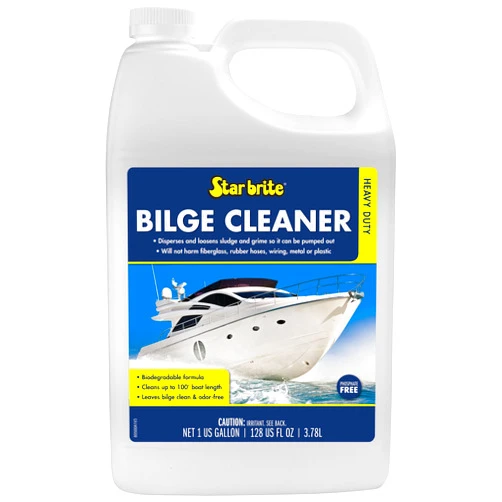 STAR BRITE Heavy Duty Bilge Cleaner -Simple & Easy to Use - Pour In, Run Boat, Pump Out - Emulsifies Oil, Fuel & Leaves Bilge Clean With a Fresh Clean Scent