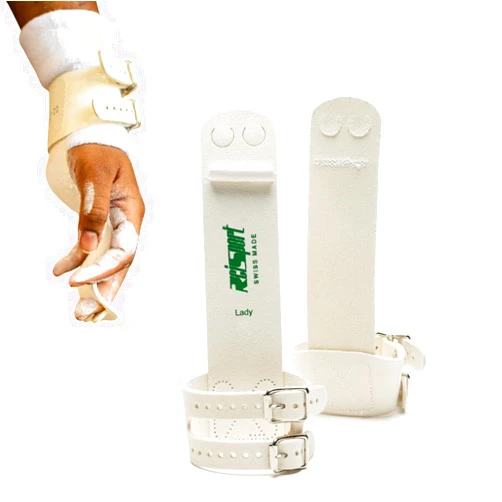 Reisport Uneven Bar Gymnastics Grips for Women - Premium Leather Hand Grips for Gymnastics Bars - Gymnastics Equipment & Accessories for Advanced Gymnasts