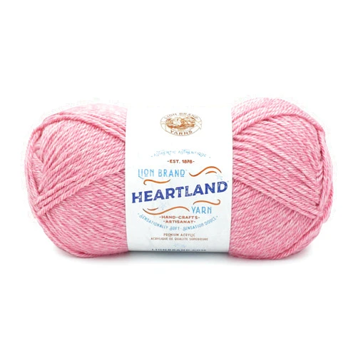 Lion Brand Yarn Heartland Yarn, Worsted-Weight Yarn for Knitting, Crocheting, and Crafting, 1 Pack, Lassen Volcanic