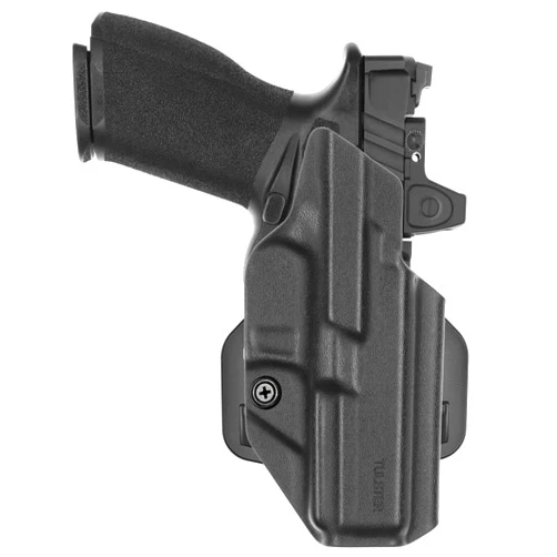 Tulster OWB Range+ Kydex Paddle Holster in Right Hand fits: Springfield Armory Echelon | Optic Cut Outside The Waistband Open Carry