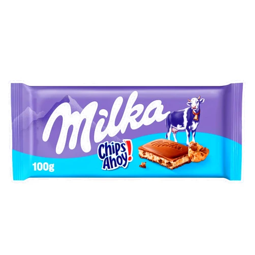 Milka Chocolate Stuffed Chips Ahoy! 100G