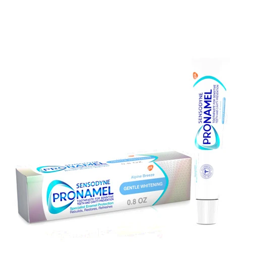 Sensodyne Pronamel Gentle Whitening Alpine Breeze Toothpaste - 0.8 ounce -Travel Size