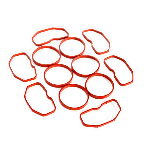 Rldym 12PCS Upper & Lower Intake Manifold Gaskets 079129717B for Audi B8 S4 S5 A6 A7 A8 Q5 Q7 3.0T 079129717D