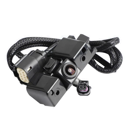 B.ZSSY Backup Rear View Camera Compatible with 2016 2017 2018 2019 Silvera-do Sierra 1500 2500 3500 Park Assist Reverse Cameras with Power Tailgate Plug Replaces 84062896,23363727