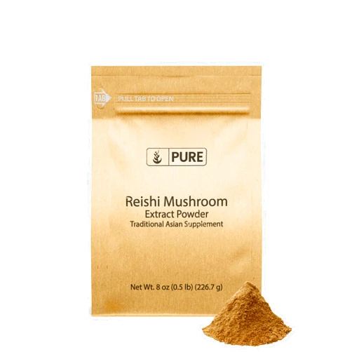 PURE ORIGINAL INGREDIENTS Reishi Mushroom (8oz) Lingzhi, Traditional Supplement, Non-GMO, Lab-Verified