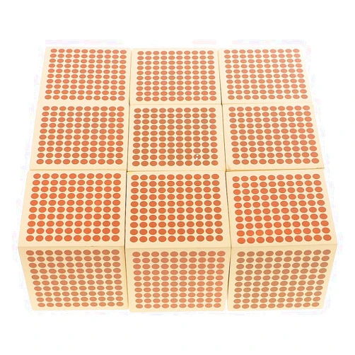 Leefasy Montessori Thousand Cubes Addition Subtraction Multiplication Division Learn