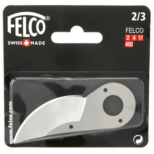 Felco Hand Pruner Replacement Blade (2/3) for Felco hand pruner models: F2, F4 & F11 - Spare Cutting Blade for Garden Pruning Shears & Bypass Clippers (Single Pack)