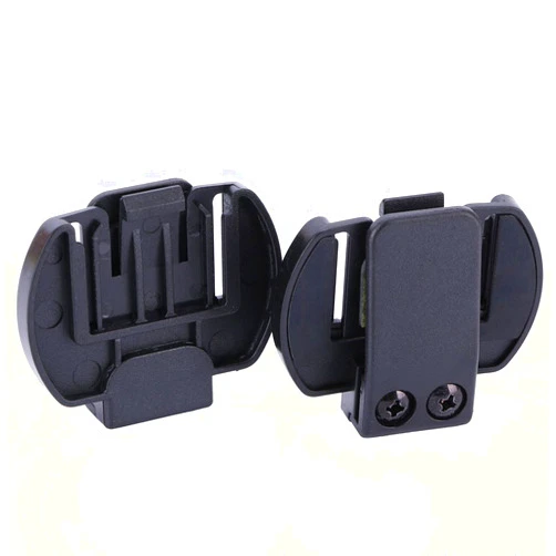 Amazingbuy 2 Pcs Vnetphone V6 V4 V2-5OOC Intercom Accessories,Helmet Intercom Clip Mounting Bracket,Motorcycle BT Bluetooth Intercom Headset Accessories