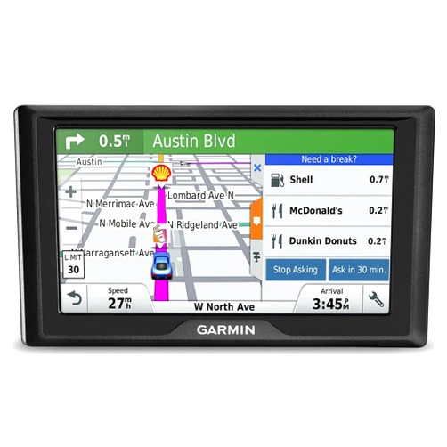 Garmin Drive 50 USA LM GPS Navigator System with Lifetime Maps, Spoken Turn-By-Turn Directions, Direct Access, Driver Alerts, and Foursquare Data