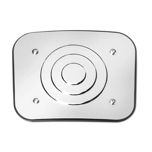 Pacific Drums PDP Bass Drum Mount Cover Plate Chrome