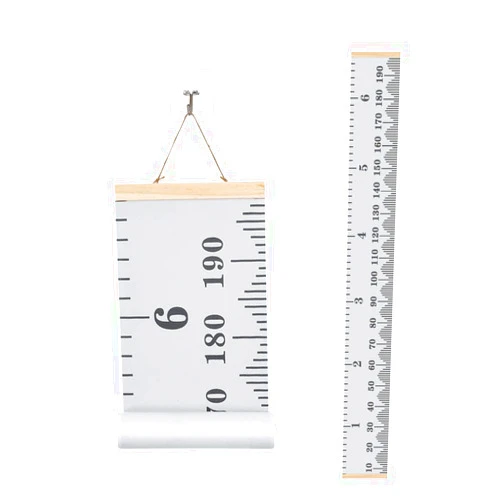 FOCCTS Baby Growth Chart, Height Chart Hanging Ruler Wall Decor for Kids, Toddler Growth Chart for Wall, Wall Hanging Growth Chart Baby Height Measurement- 79