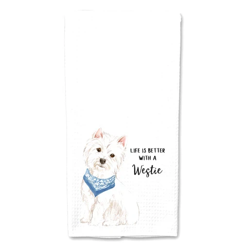 DashaAlexander Watercolor Life is Better with a West Highland Terrier 