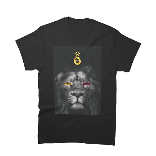 ZEUSTI Unisex T-shirt Galatasaray Tee Sleeve Birthday Friends Cotton Cool T-shirt for Christmas Holidays Multicolor