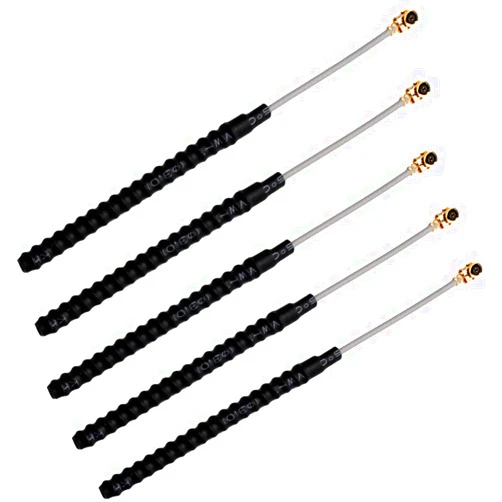 DIYmalls 915MHz LoRa Antenna IPX 1.13 UFL 2dBi 8cm for ESP32 OLED LoRa Board 915 MHz LoRa32u4 II HTCC-AB02S LoRa GPS (Pack of 5)