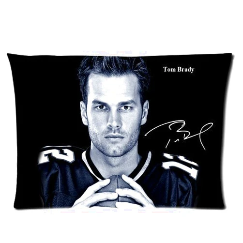 Green-Store Pillowcase 20*30 Green-Store Custom Tom Brady Home Decorative Pillowcase Pillow Case Cover 2030 Two Sides Print