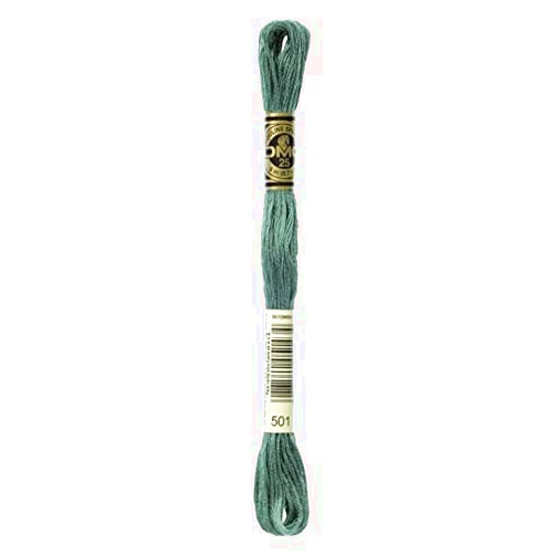 DMC Stranded Cotton Embroidery Thread 501 - per Skein