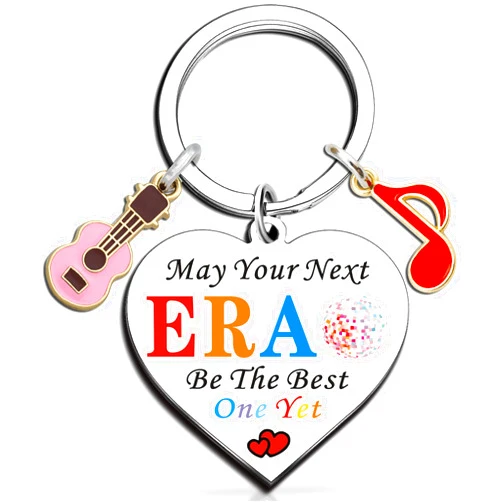 OEHEDOU Taylor Merch Keychain Birthday Gifts For Taylor Fans Music Lover Trendy Stuff Taylor Inspired Gifts Ideas Teen Girl Gifts Trending Items Taylor Gifts For Women Girls Taylor Merchandise
