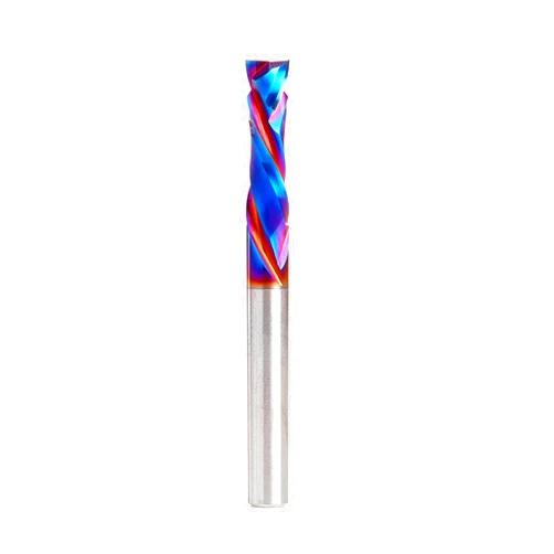 Amana Tool Spektra Extreme Tool Life Solid Carbide CNC Compression Spiral Router Bit, 46170-K, 1/4 D x 7/8 CH x 1/4 Shank x 2-1/2 Inch Long 2 Flute